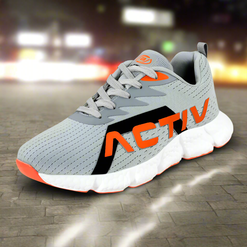 ACTIV RUNNING SHOES - GREY