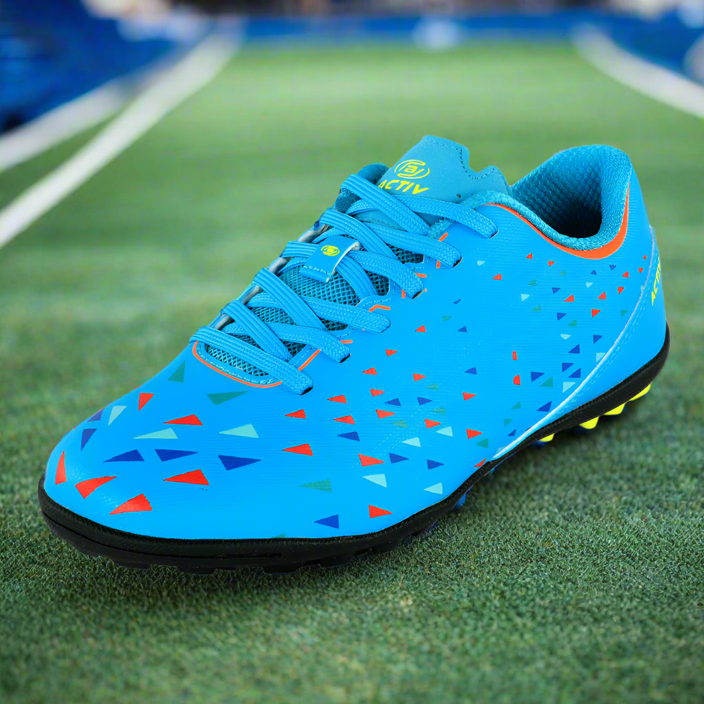 ACTIV SOCCER TRF SHOES - AQUA