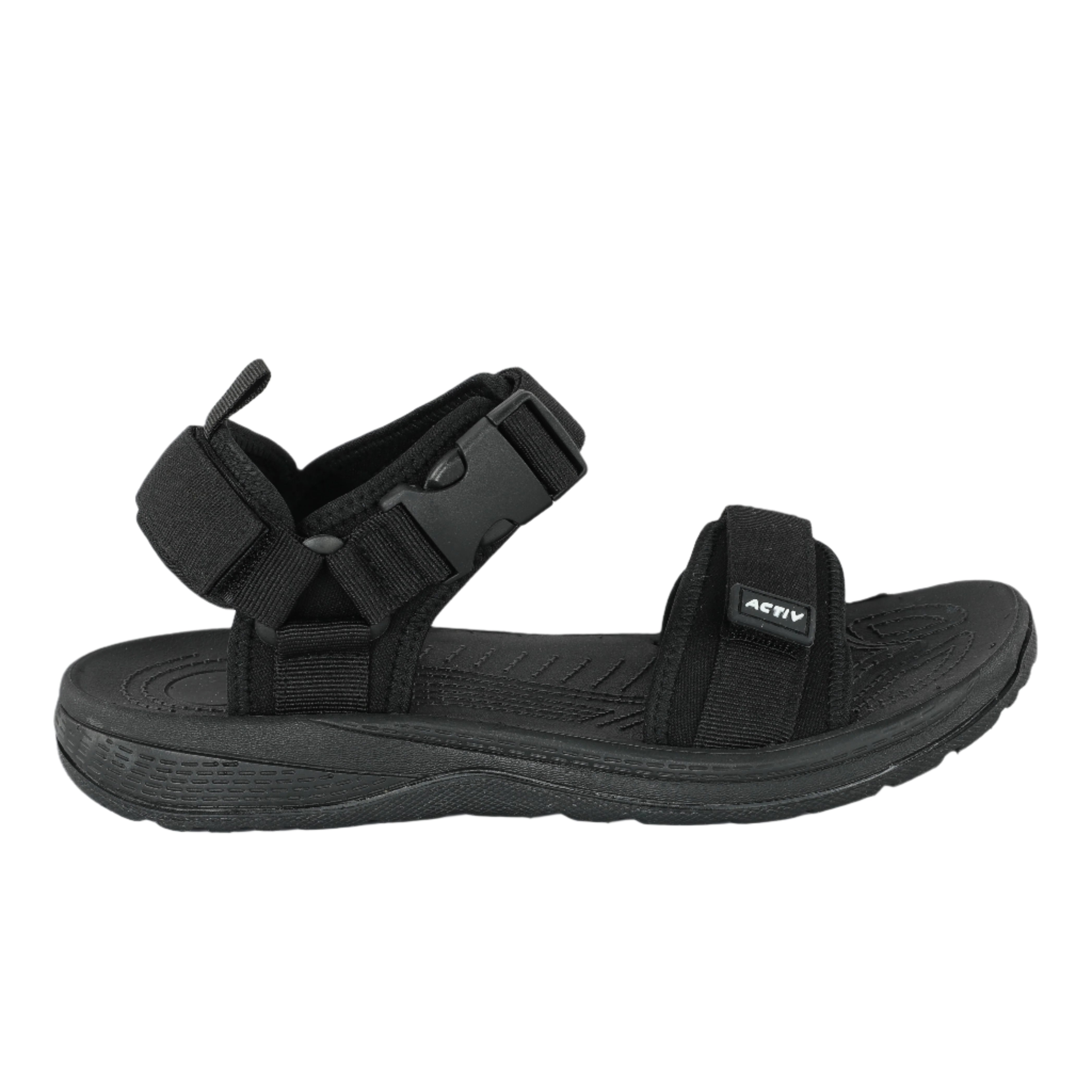 ACTIV CASUAL SANDAL- BLACK