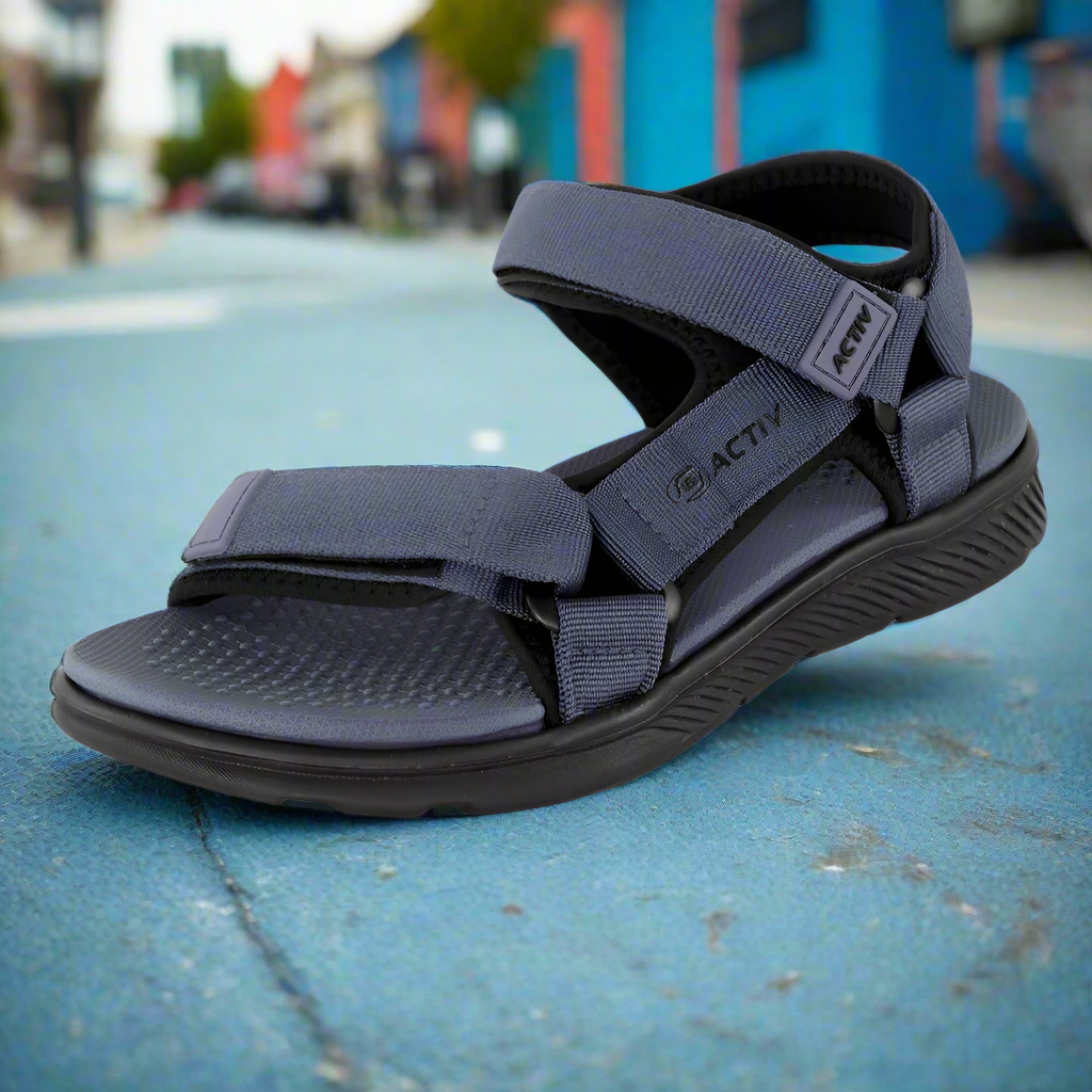 ACTIV CASUAL SANDAL- D.BLUE