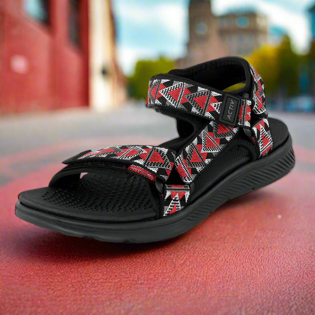 ACTIV CASUAL SANDAL- RED
