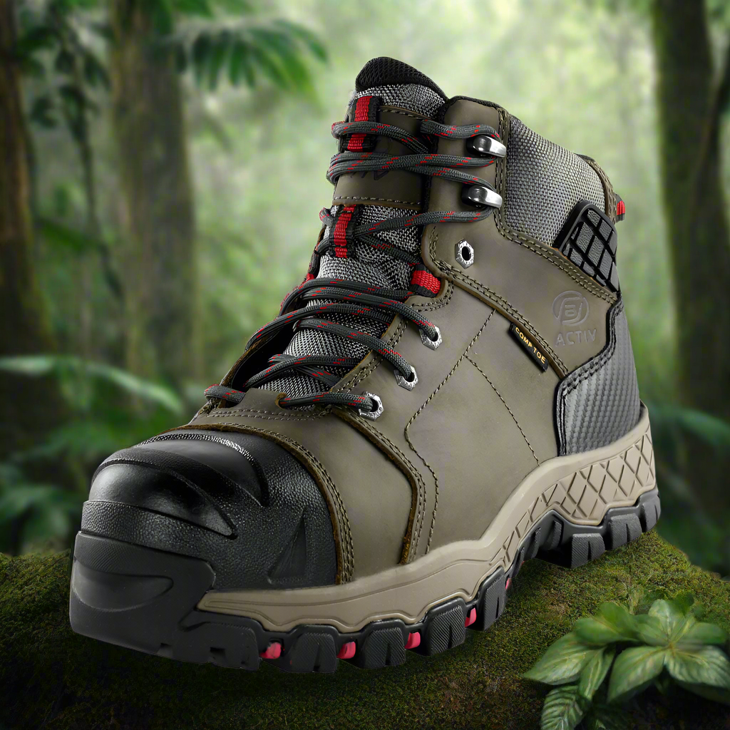 ACTIVNEW SAFETY BOOT - OLIVE - Activ Abou Alaa