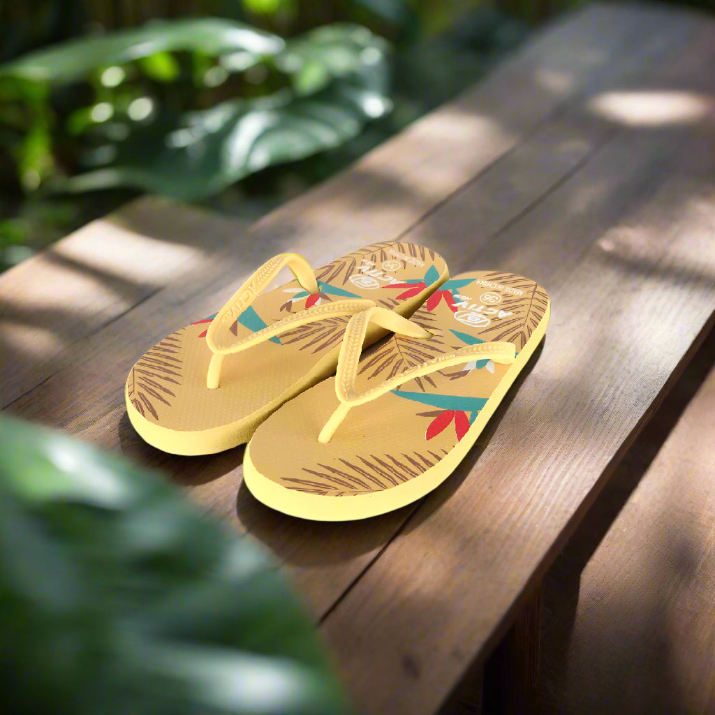 ACTIV FLIP FLOP SLIPPER - BEIGE