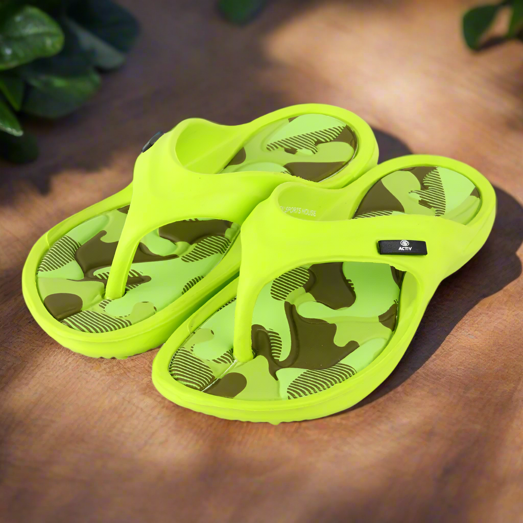 ACTIV FLIP FLOP SLIPPER - LIME