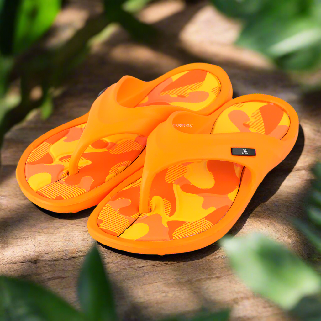 ACTIV FLIP FLOP SLIPPER - ORANGE