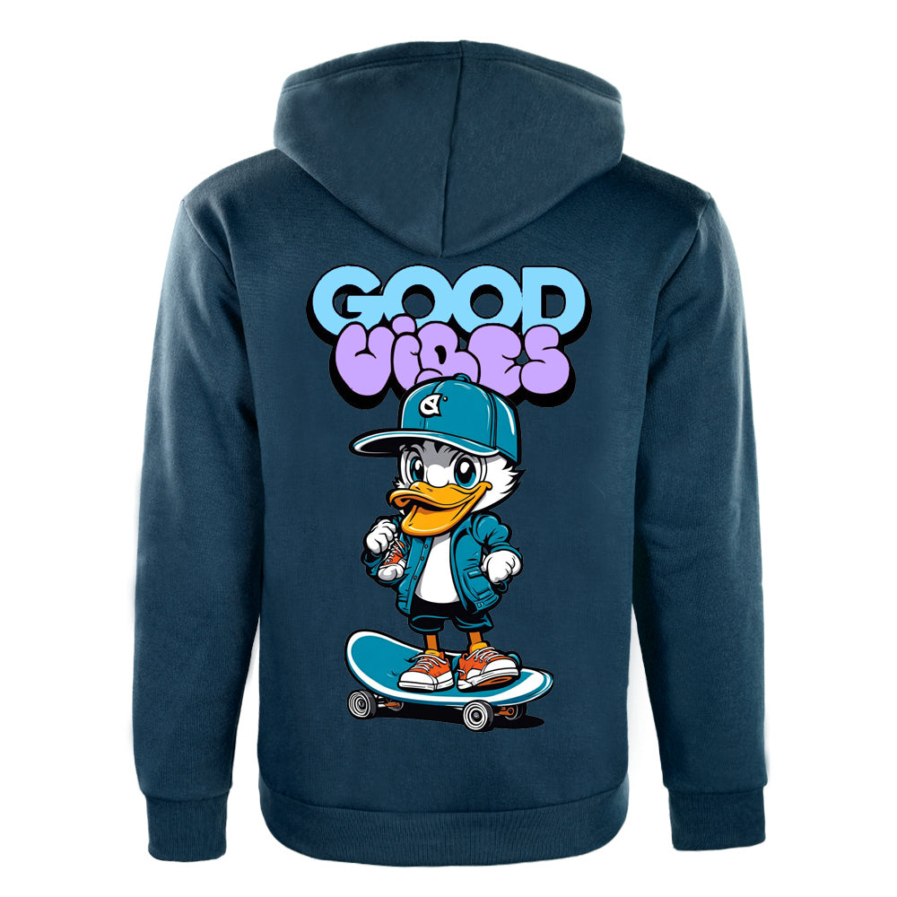 AIRLIFE GRAPHIC HOODIE SWEATSHIRT - NAVY