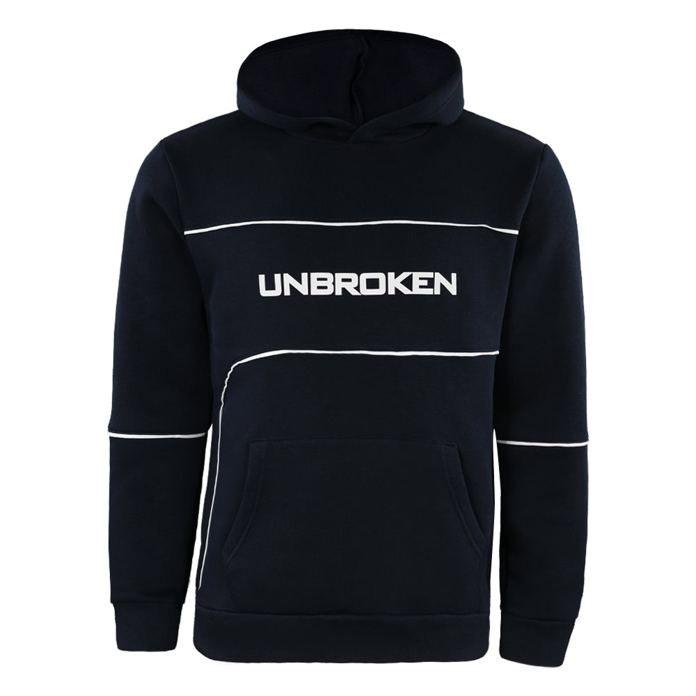 ACTIV PRINT HOODIE SWEATSHIRT - NAVY