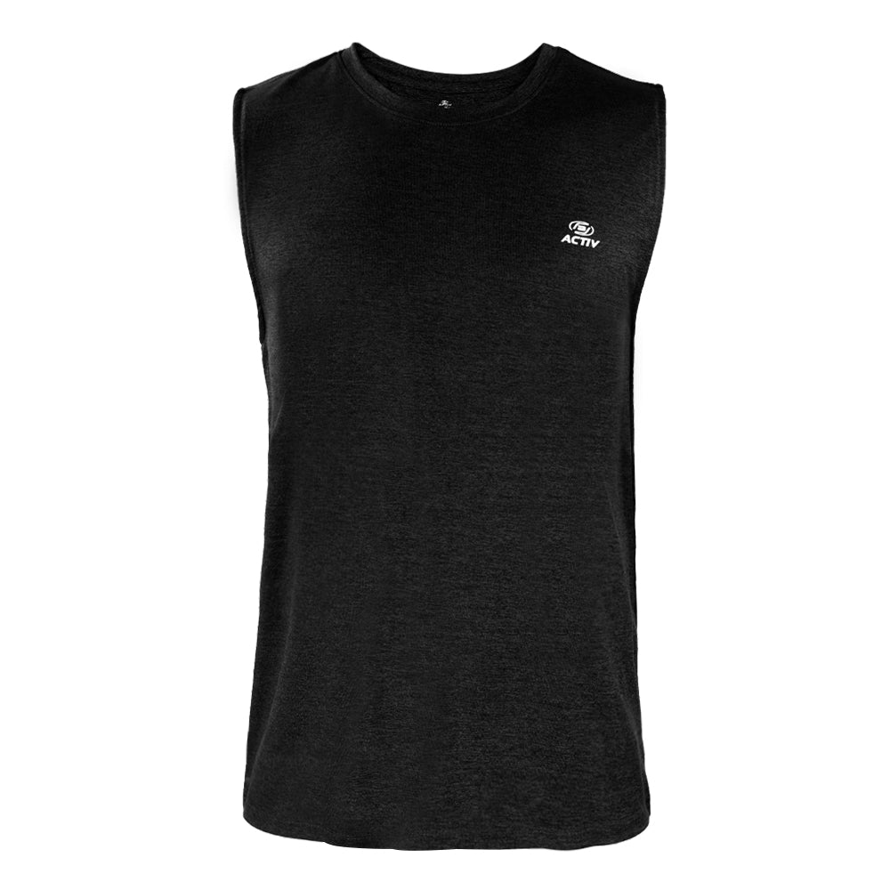ACTIV BASIC SPORTS TANKTOP - BLACK - Activ Abou Alaa