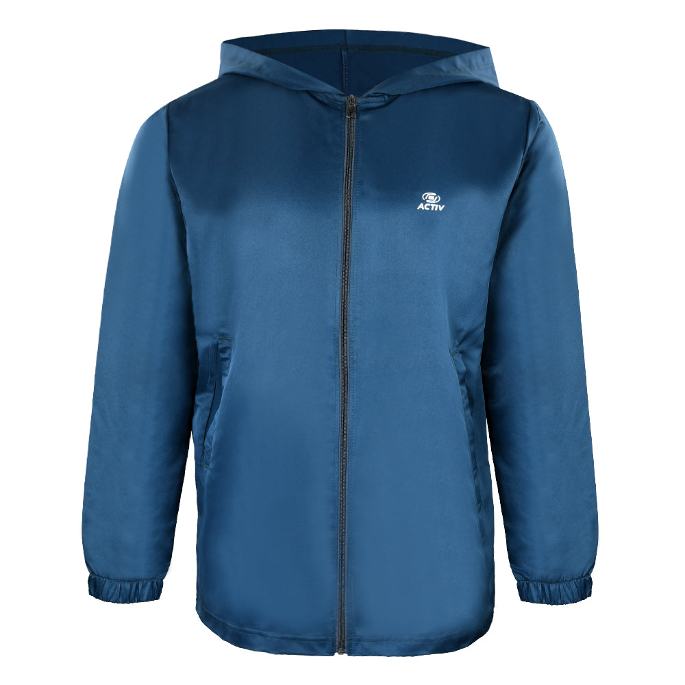 ACTIV BASIC ZIPPER TRACKTOP - D.PETROL - Activ Abou Alaa