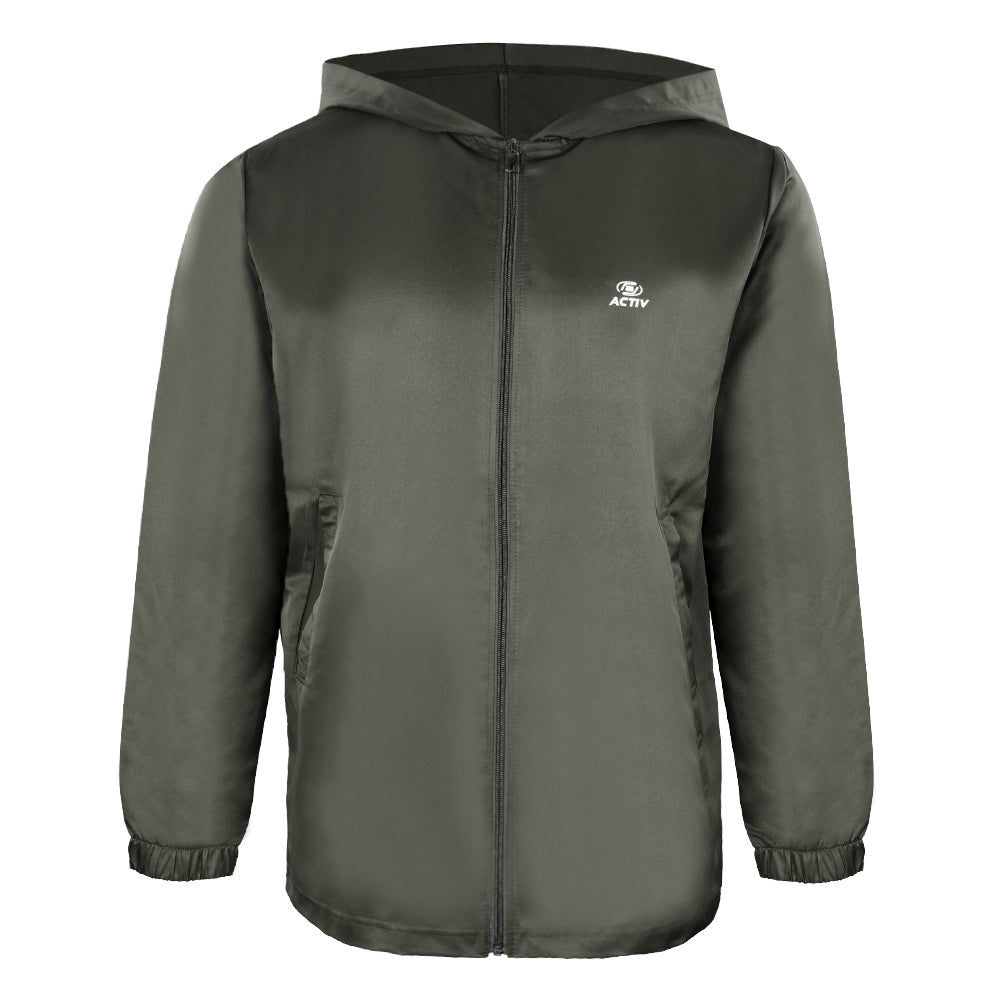 ACTIV BASIC ZIPPER TRACKTOP - D.OLIVE - Activ Abou Alaa