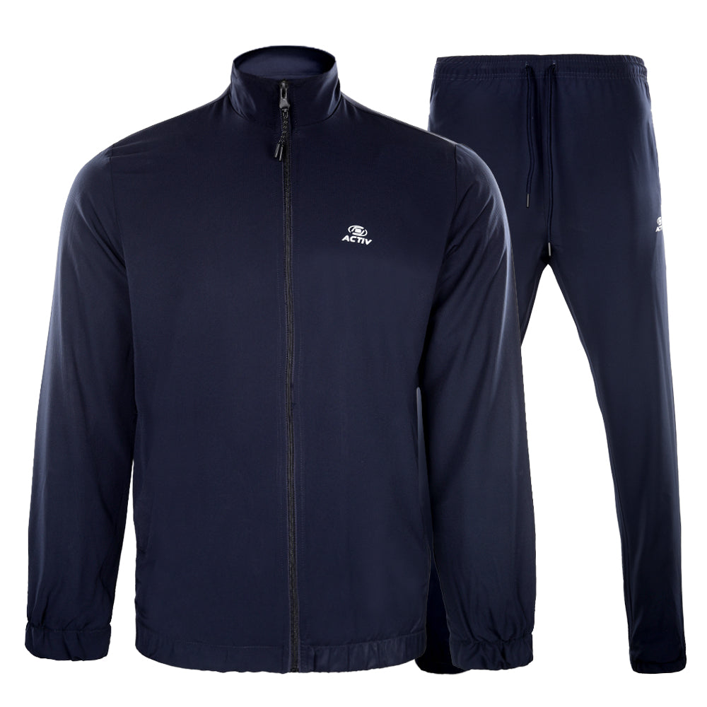 ACTIV CROW ZIPPER TRACKSUIT - NAVY - Activ Abou Alaa