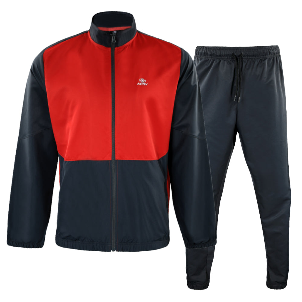 ACTIV CROW ZIPPER TRACKSUIT - RED - Activ Abou Alaa