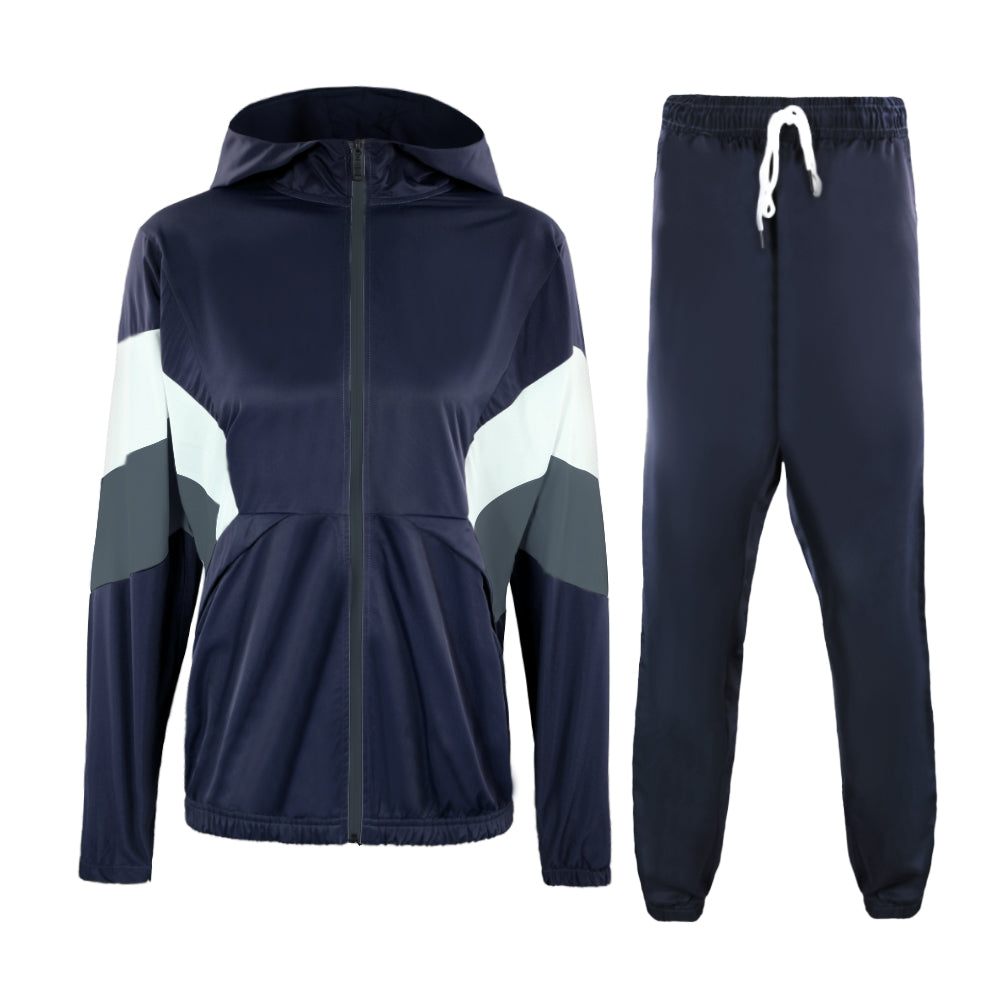 ACTIV CROW ZIPPER TRACKSUIT - NAVY - Activ Abou Alaa