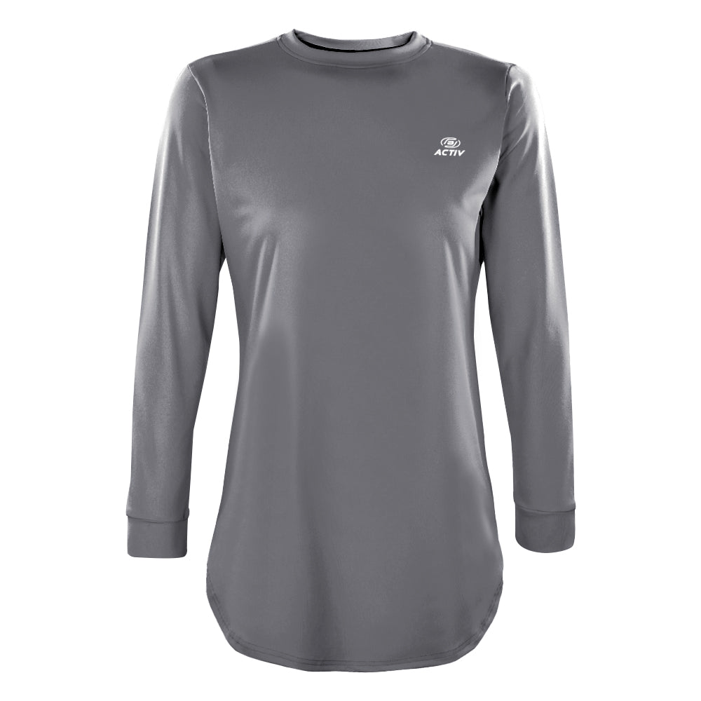 ACTIV PRINT L.S T-SHIRT - GREY - Activ Abou Alaa
