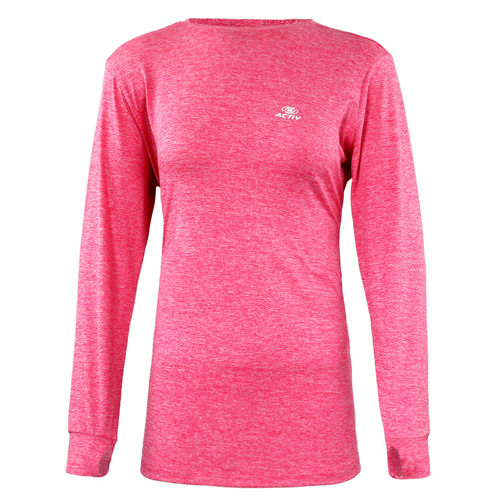 ACTIV BASIC L.S LONG-T-SHIRT - FUCHSIA - Activ Abou Alaa