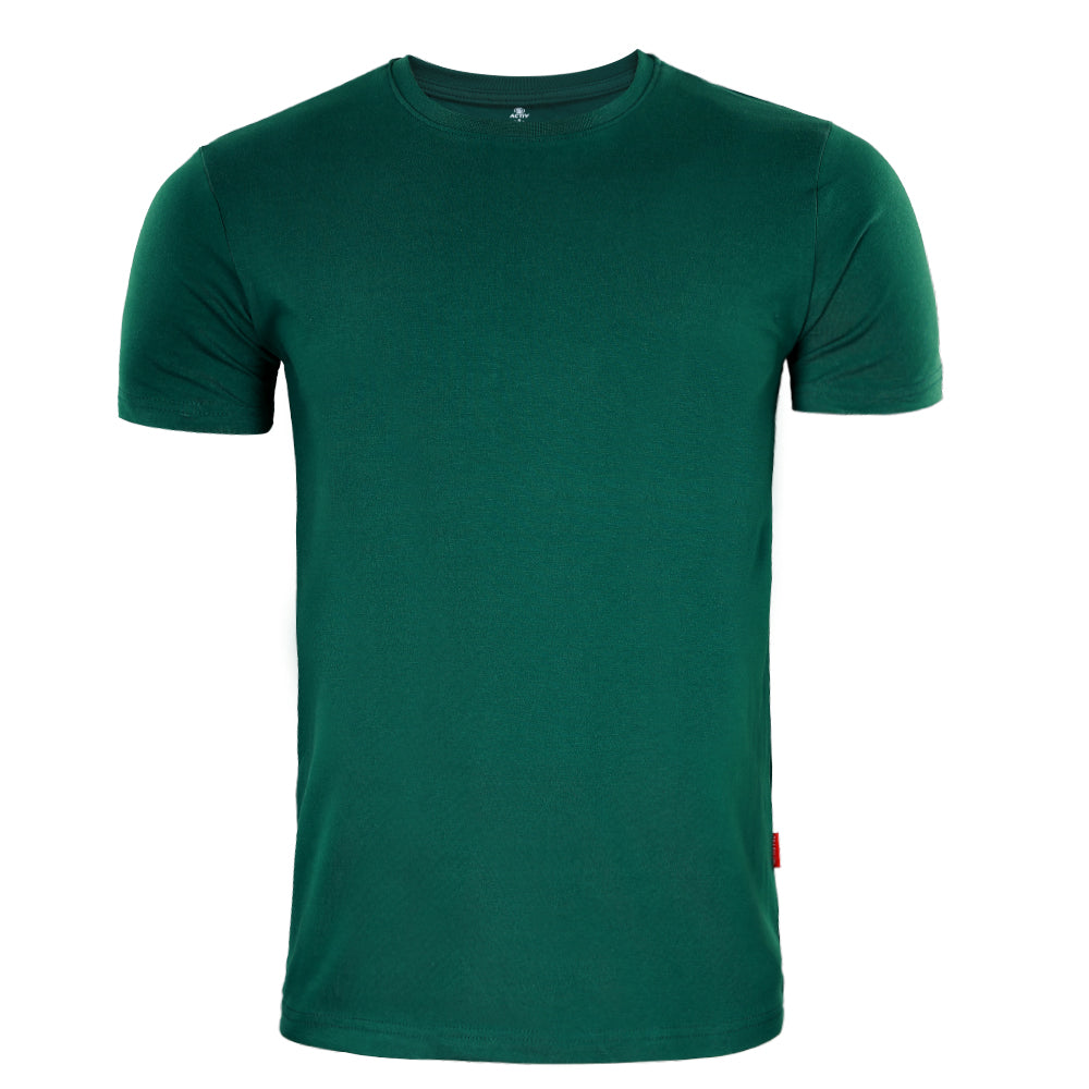 ACTIV BASIC R.NECK T-SHIRT - OLIVE - Activ Abou Alaa