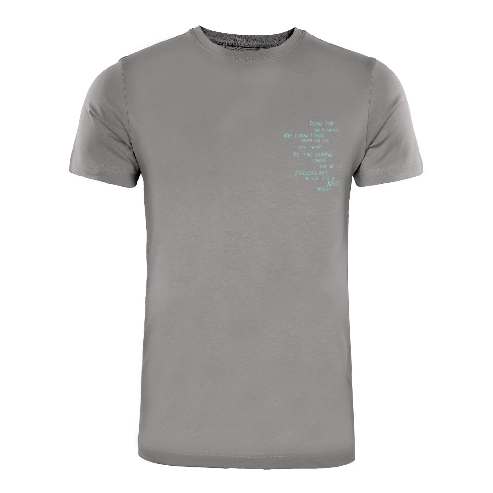ACTIV PRINT R.NECK T-SHIRT - D.GREY - Activ Abou Alaa