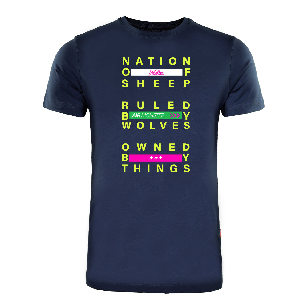 ACTIV GRAPHIC R.NECK T-SHIRT - NAVY - Activ Abou Alaa