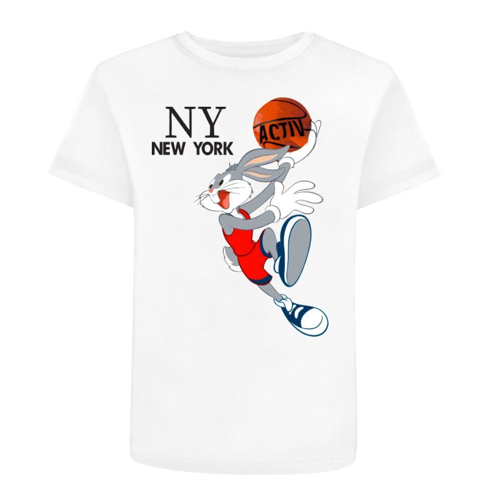 ACTIV GRAPHIC R.NECK T-SHIRT - WHITE