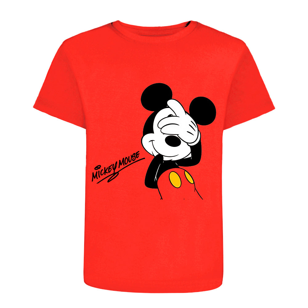 ACTIV GRAPHIC R.NECK T-SHIRT - RED