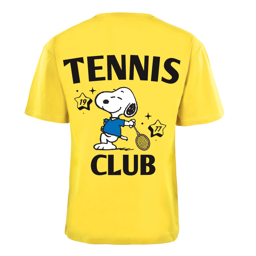 ACTIV GRAPHIC R.NECK -OVRSIZE T-SHIRT - YELLOW