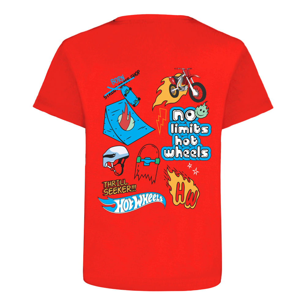 ACTIV GRAPHIC R.NECK T-SHIRT - RED