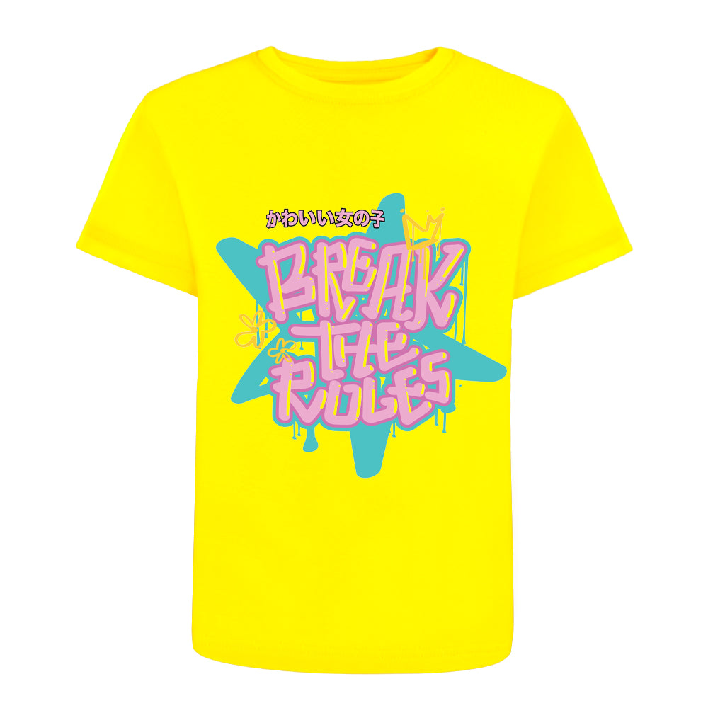 ACTIV GRAPHIC R.NECK T-SHIRT - YELLOW