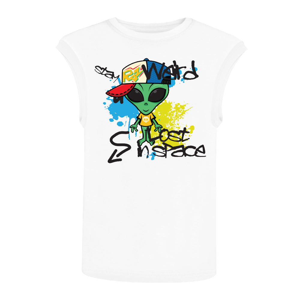 ACTIV GRAPHIC CASUAL TANKTOP - OFFWHITE