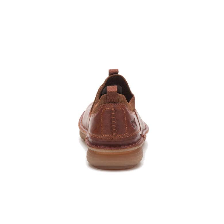 CAT MENS QUARTZ SLIP ON SHOES - BROWN - Activ Abou Alaa