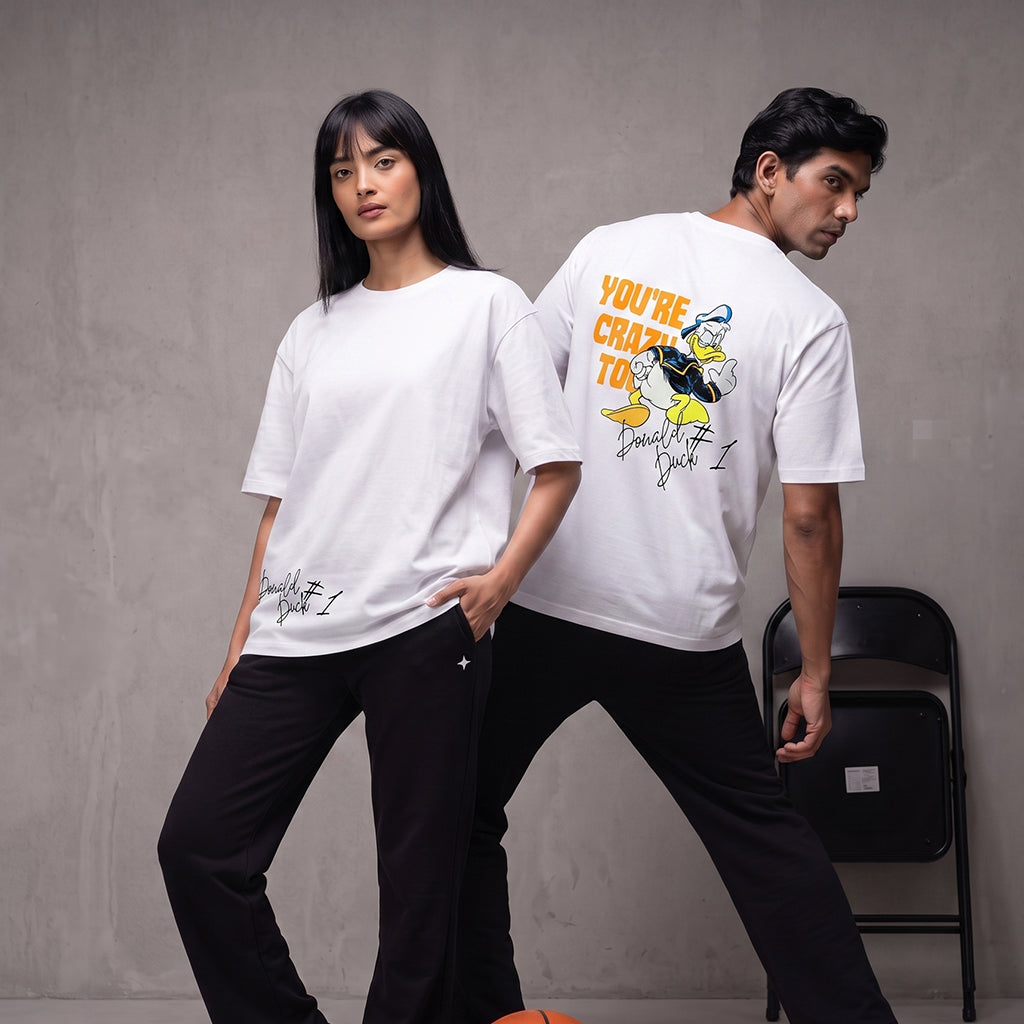 ACTIV GRAPHIC R.NECK T-SHIRT - WHITE