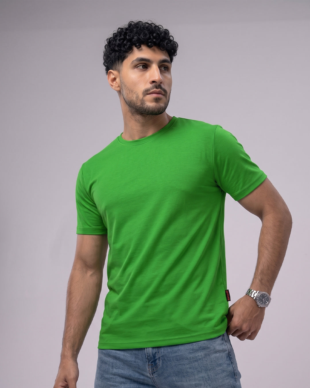 تي شيرت ACTIV BASIC كاجوال - أخضر