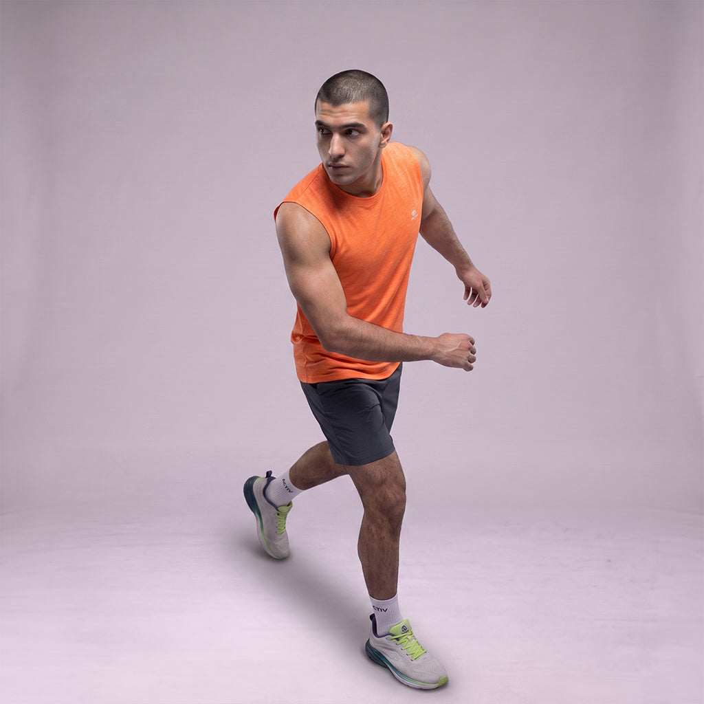 Performance Sleeveless Tank Top - Dry-Fit & Anti-Bacterial