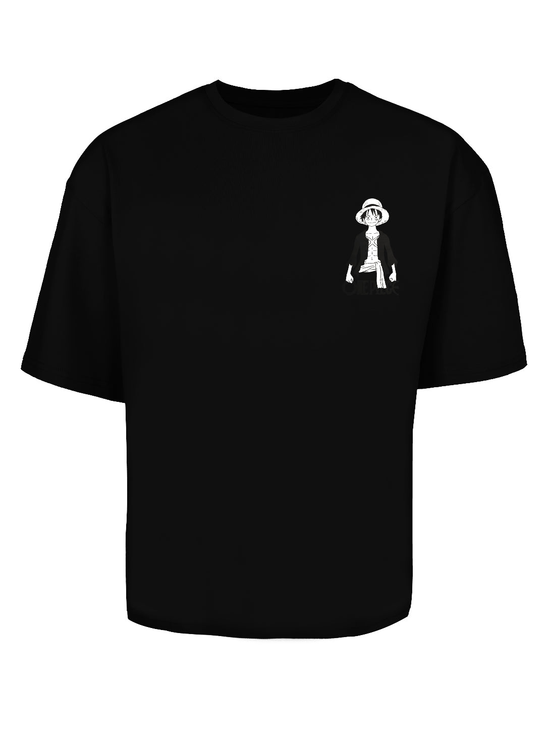 Unisex One Piece Luffy Graphic Box Fit T-Shirt