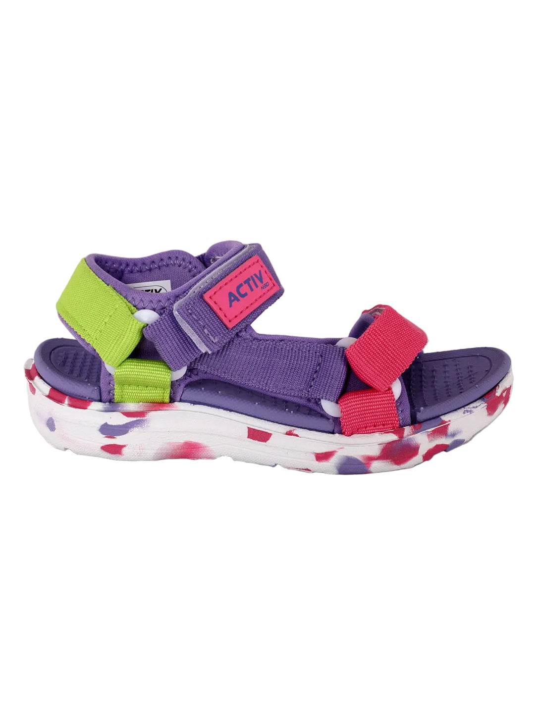 ACTIV NEW Purple & Bright Pink Outdoor Sports Sandals