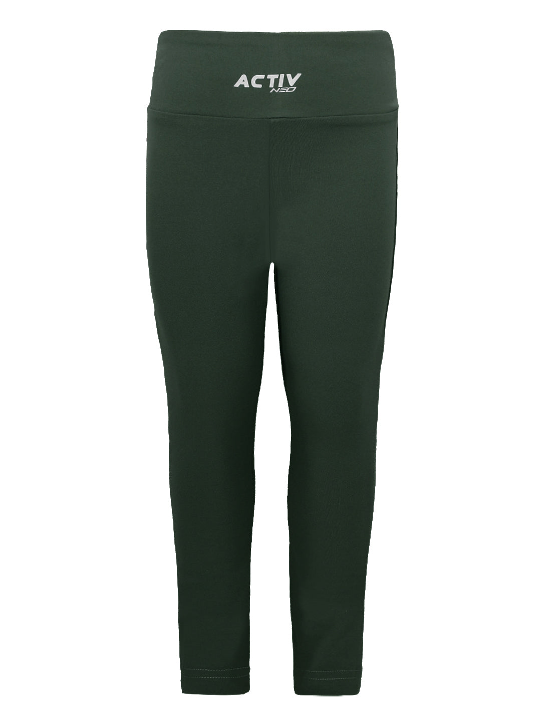 ACTIV NEO Women's High-Waisted Athletic Leggings – Dark Green