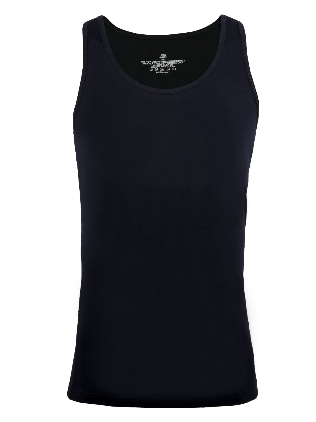 Men's Black Sleeveless Tank Top Underlayer