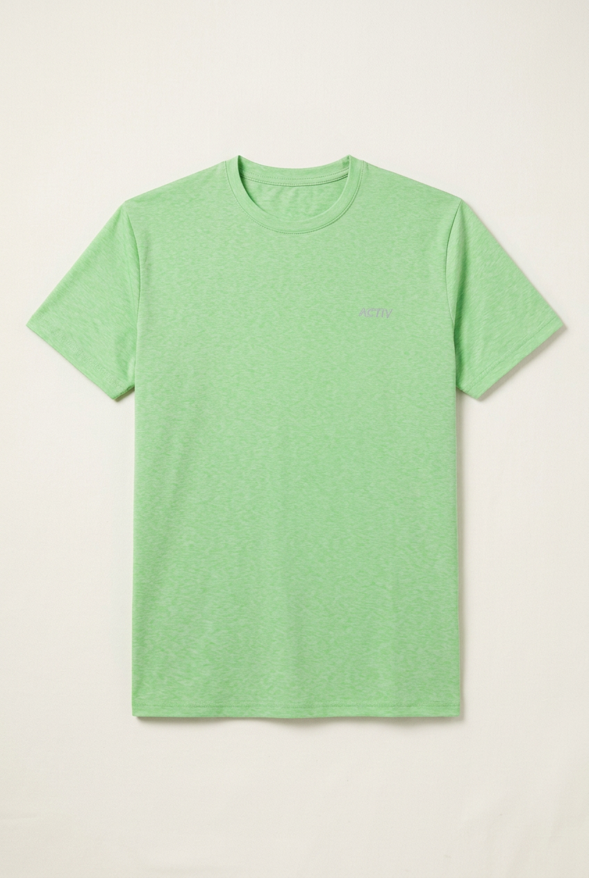 Men's ACTIV Short-Sleeve Performance Athletic T-Shirt – Heather Mint Green