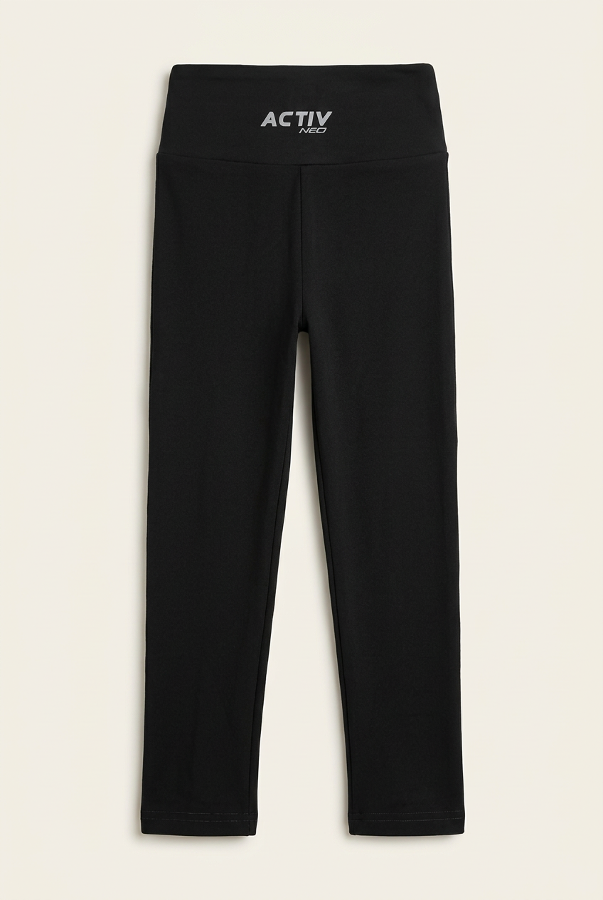 ACTIV NEO Women's High-Waisted Cropped Athletic Pants – Black