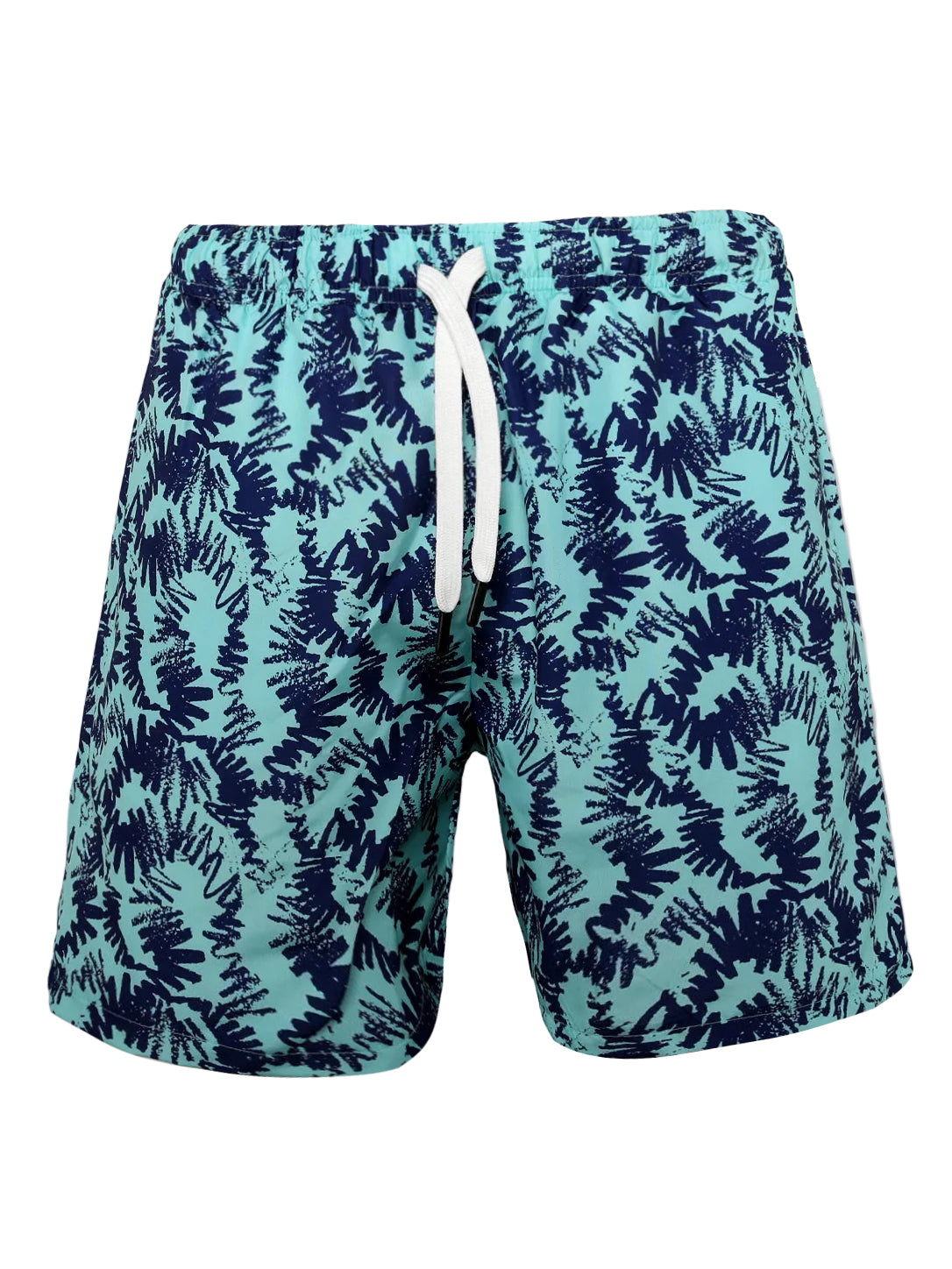 Men’s Abstract Sunburst Swim Trunks