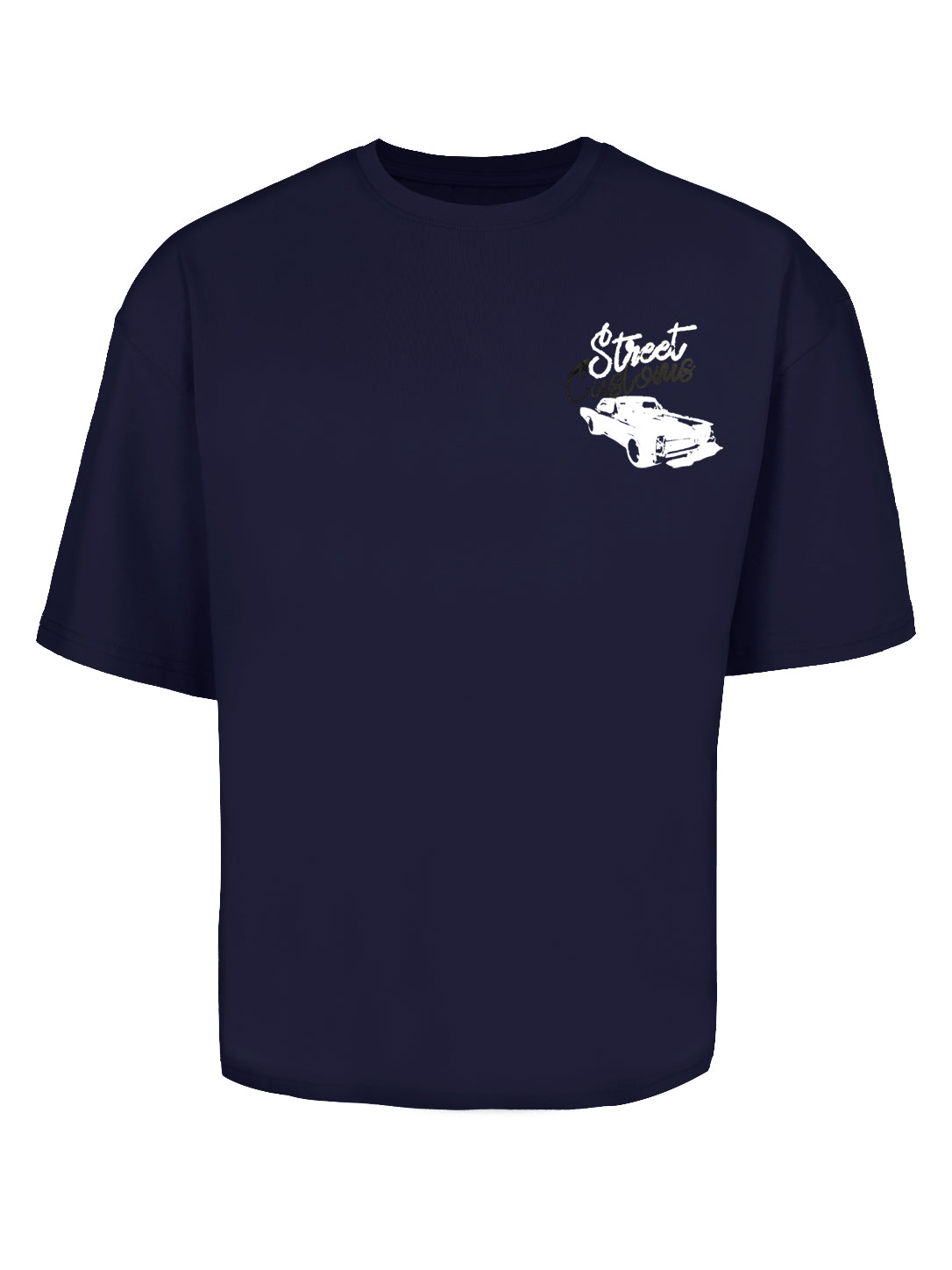 Unisex "Street Customs" Classic Car Graphic Box Fit T-Shirt