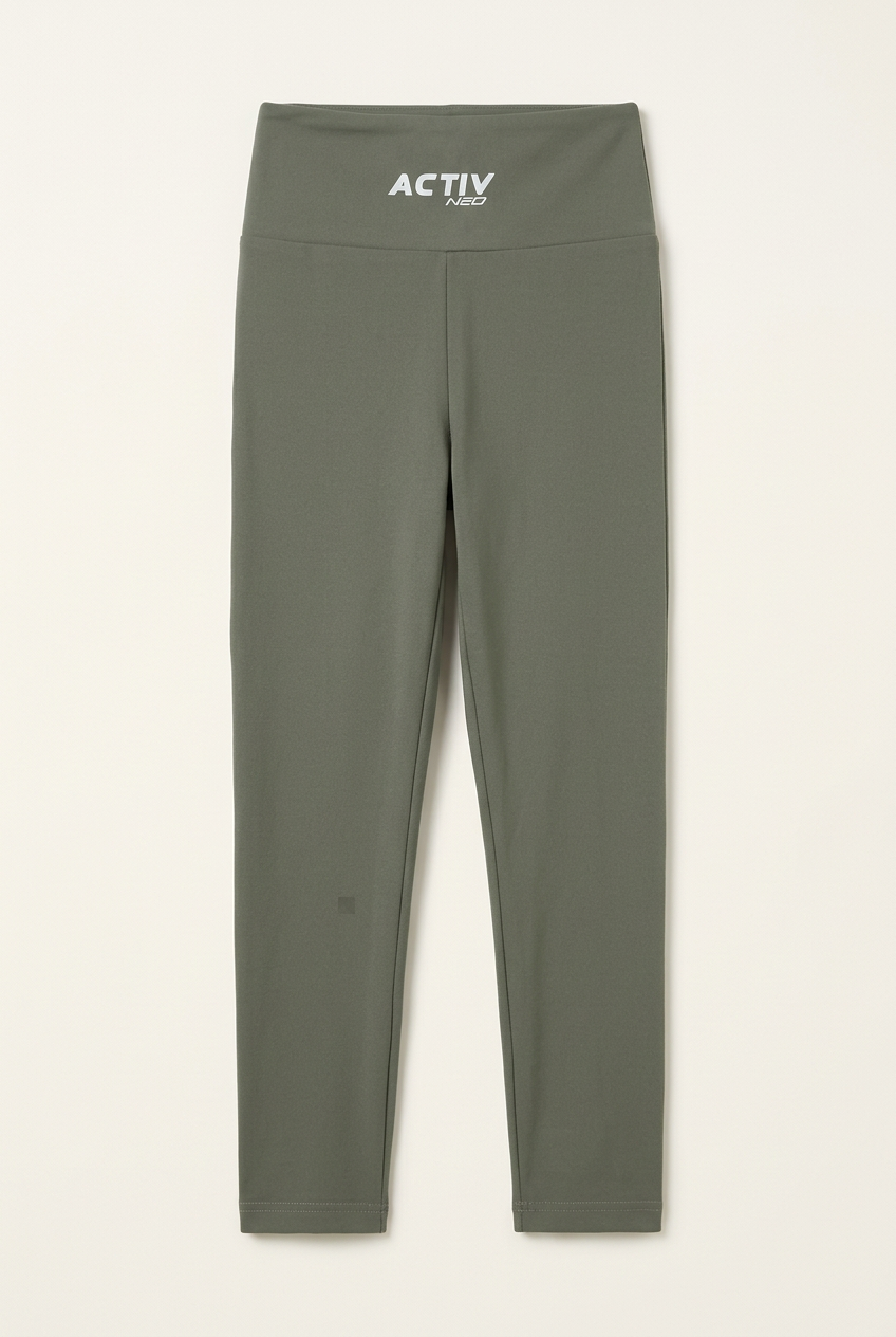 ACTIV NEO Women's High-Waisted Athletic Leggings – Dark Grey