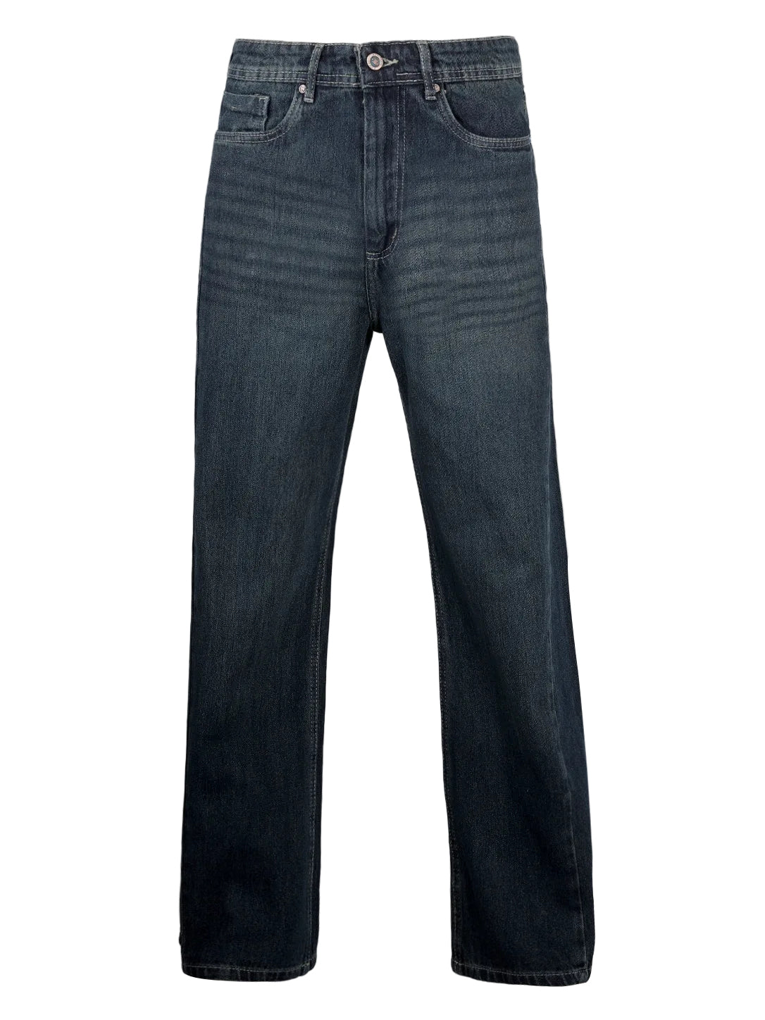 Classic Straight-Fit Denim Jeans