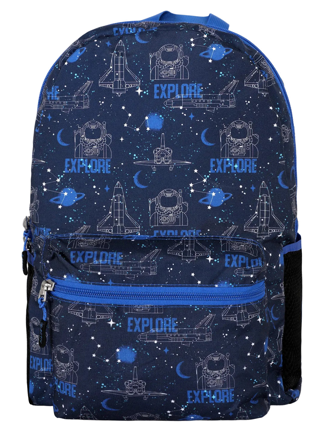 Outer Space "Explore" Print Casual, School, and Laptop Backpack