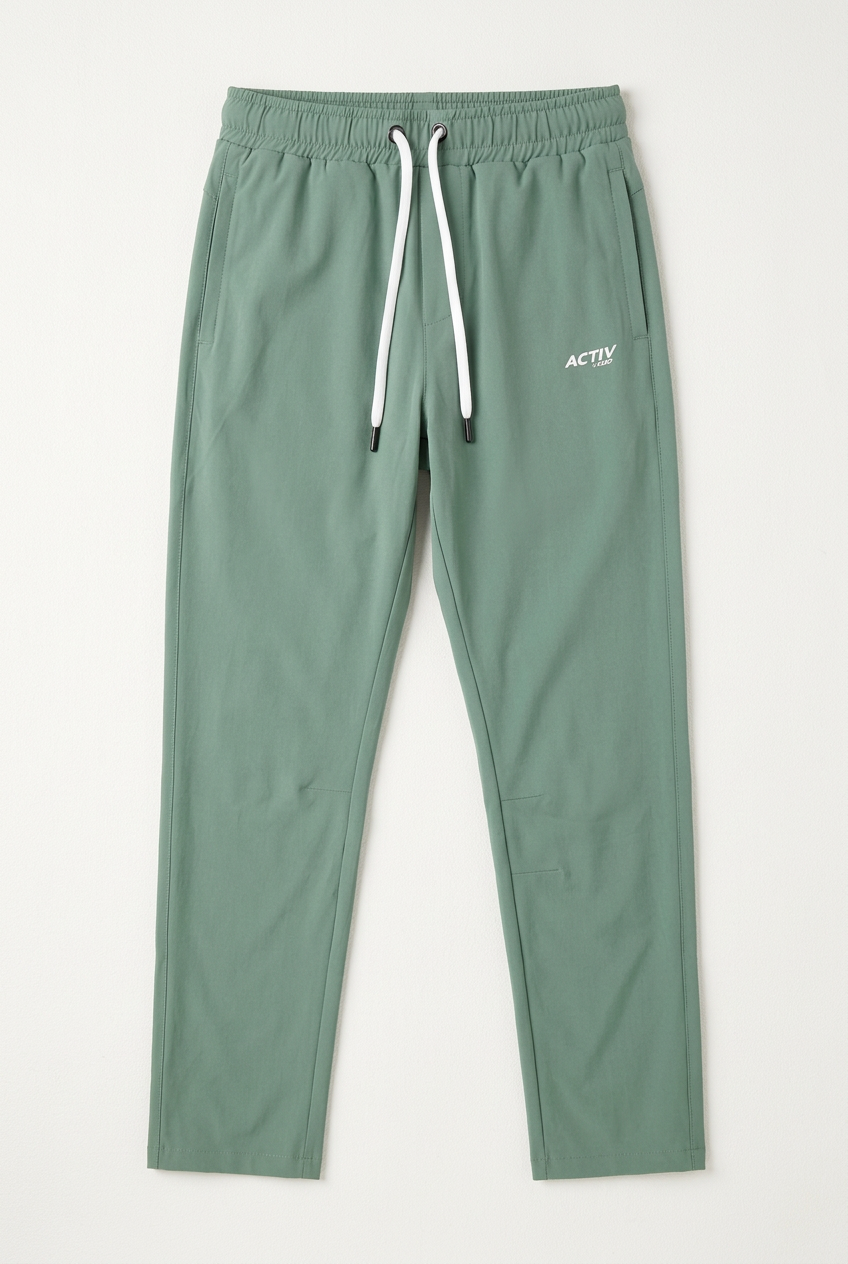 Men's Casual Athletic Drawstring Sweatpants – Sage Green Activewear Track Pants