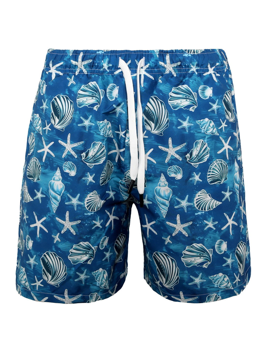 Men’s Ocean Print Swim Trunks
