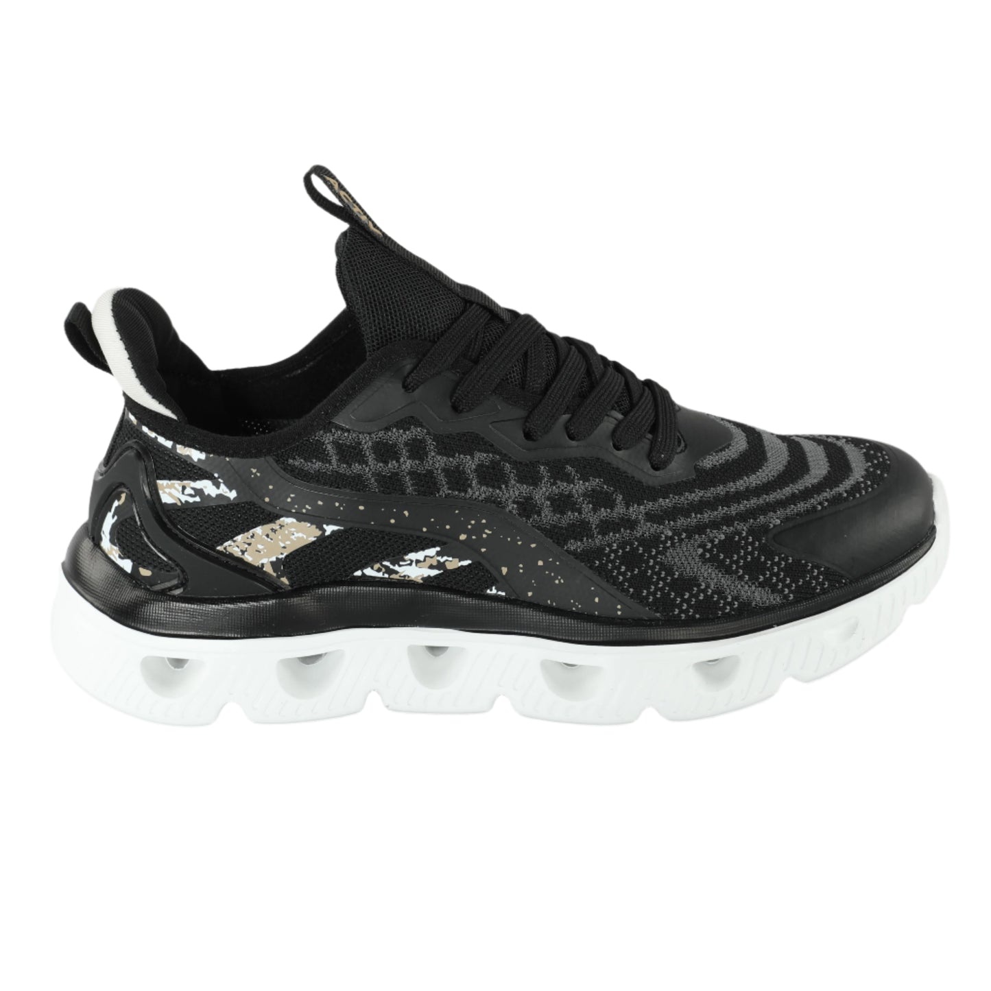 ACTIV RUNNING SHOES-BLACK