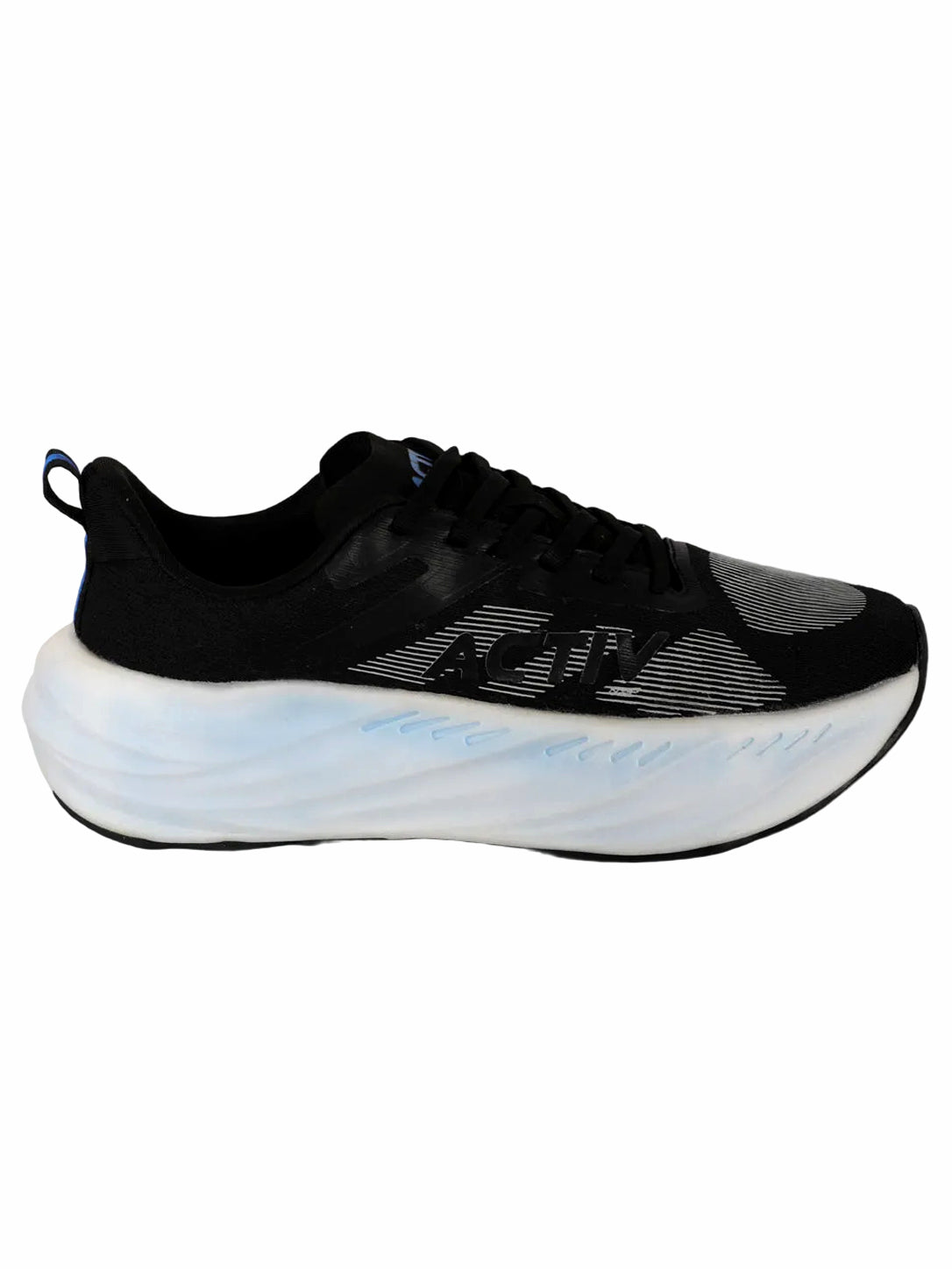 Modern Black Athletic Running Shoes