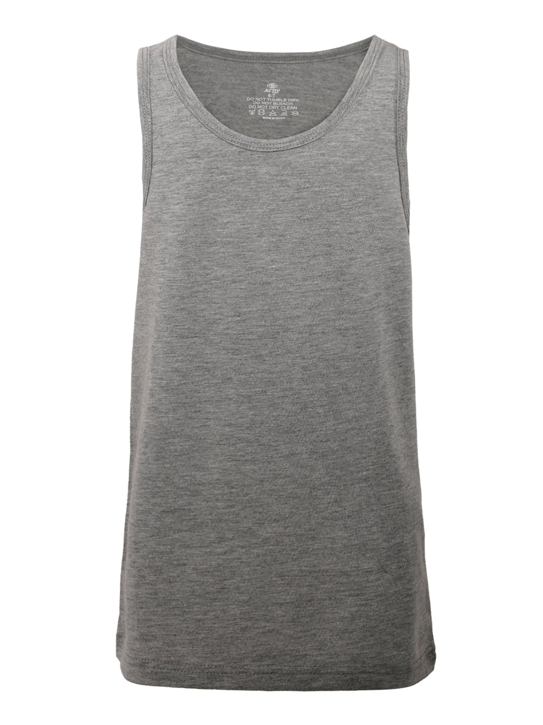 Kids' Heather Grey Sleeveless Tank Top Underlayer