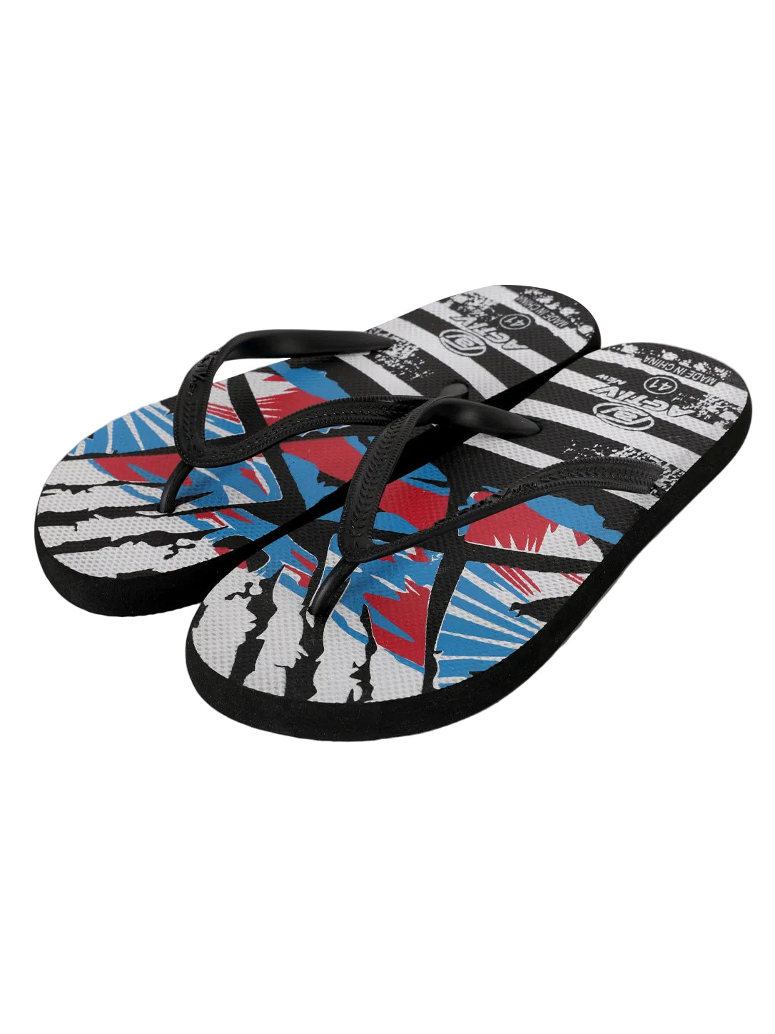 Casual Graphic Print Flip-Flop Slippers