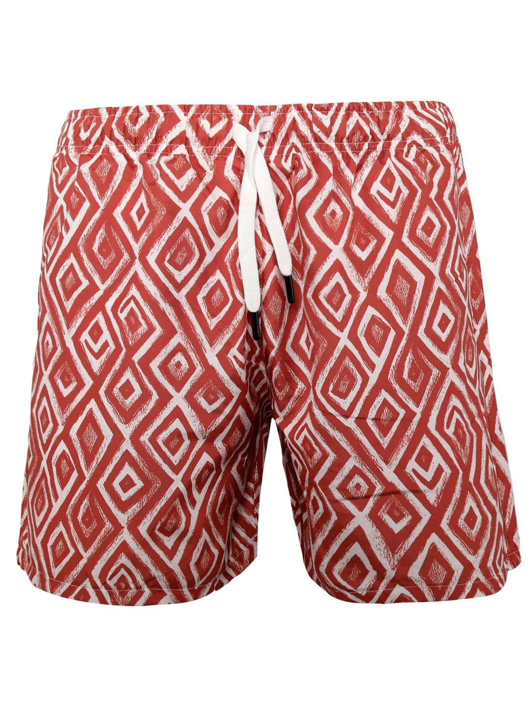 Men’s Geometric Diamond Swim Trunks